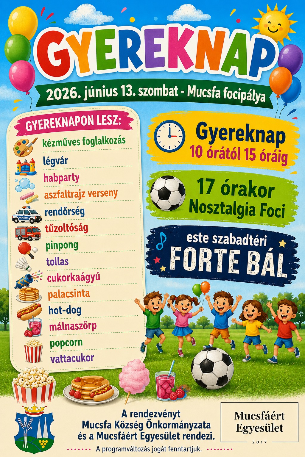 Mucsfai Gyereknap